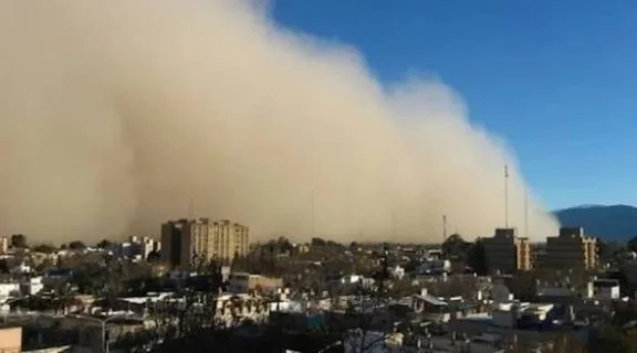 Alerta por Viento Zonda en precordillera y departamentos del Gran San ...