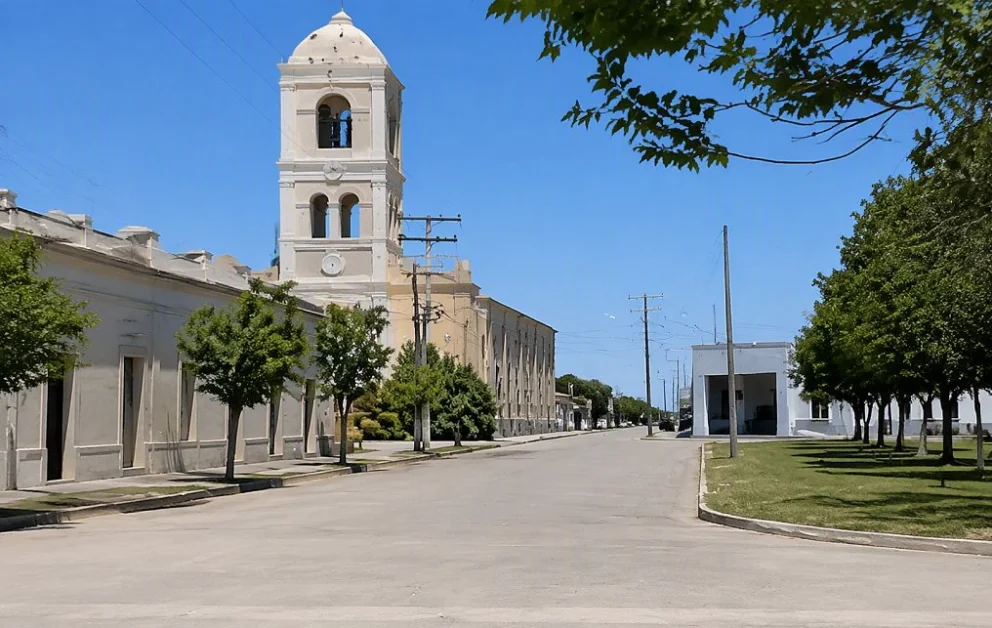 IMAGEN RECUPERADA, FOTO LA IGLESIA DE CONCEPCIÓN CON CAMPANIL ANTES DEL TERREMOTO DE SAN JUAN.