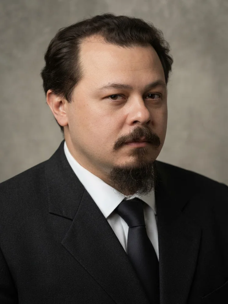 Agustín Gómez, ex Gobernador de San Juan. Imagen restaurada.